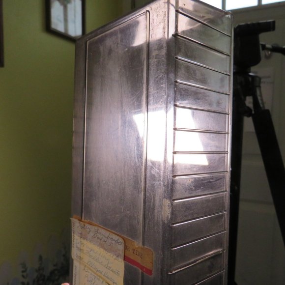 Vintage Eight Track Tape Case Amber Transparent Cover Black Solid Base - Picture 8 of 12